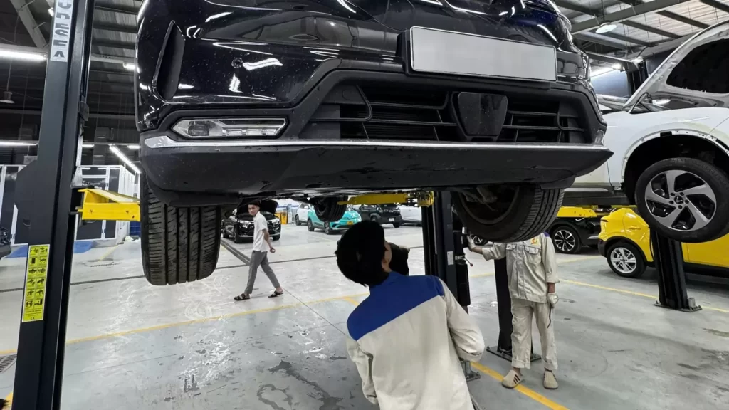 Quy Trình kiểm tra ô tô cũ tại checkxecuuytin