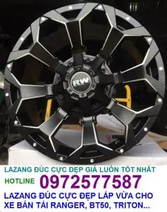 Lazang đúc cực đẹp lắp vừa xe bán tải HILUX, RANGER, BT50, TRITON