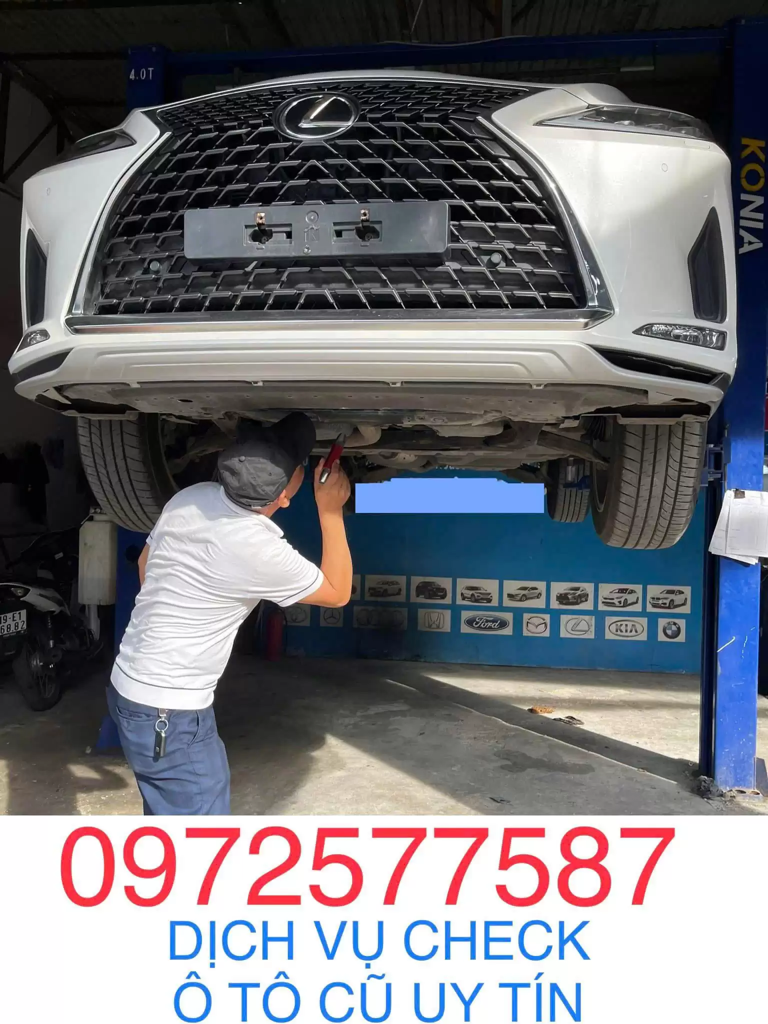 Quy trình kiểm tra xe cũ nhanh gọn